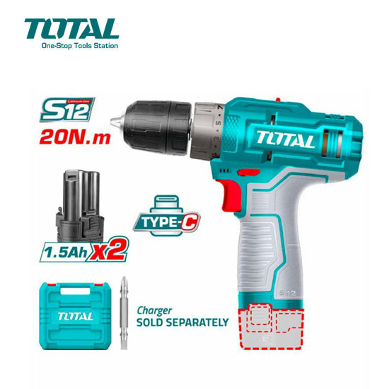 Image de VISSEUSE 12V+2 BATTERIES TDLI12202 TOTAL