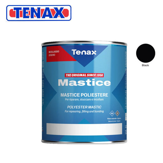 Image de MASTIC SOLIDE NOIR 1L TENAX 
