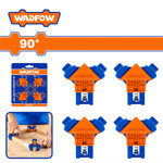 Image de JEU 4 PINCE D'ANGLE 90° WCZ6E01 WADFOW