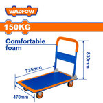 Image de CHARIOT 4 ROUES 150KG WWB1315 WADFOW