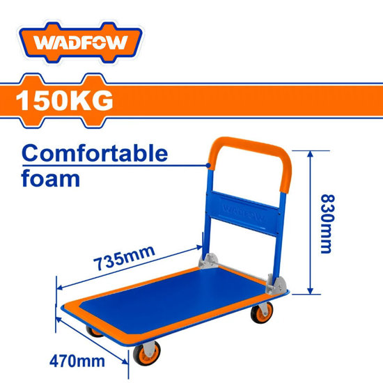 Image de CHARIOT 4 ROUES 150KG WWB1315 WADFOW