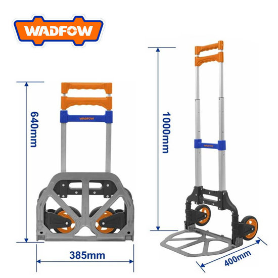 Image de DIABLE PLIABLE 2 ROUE 100KG WWB8A10 WADFOW